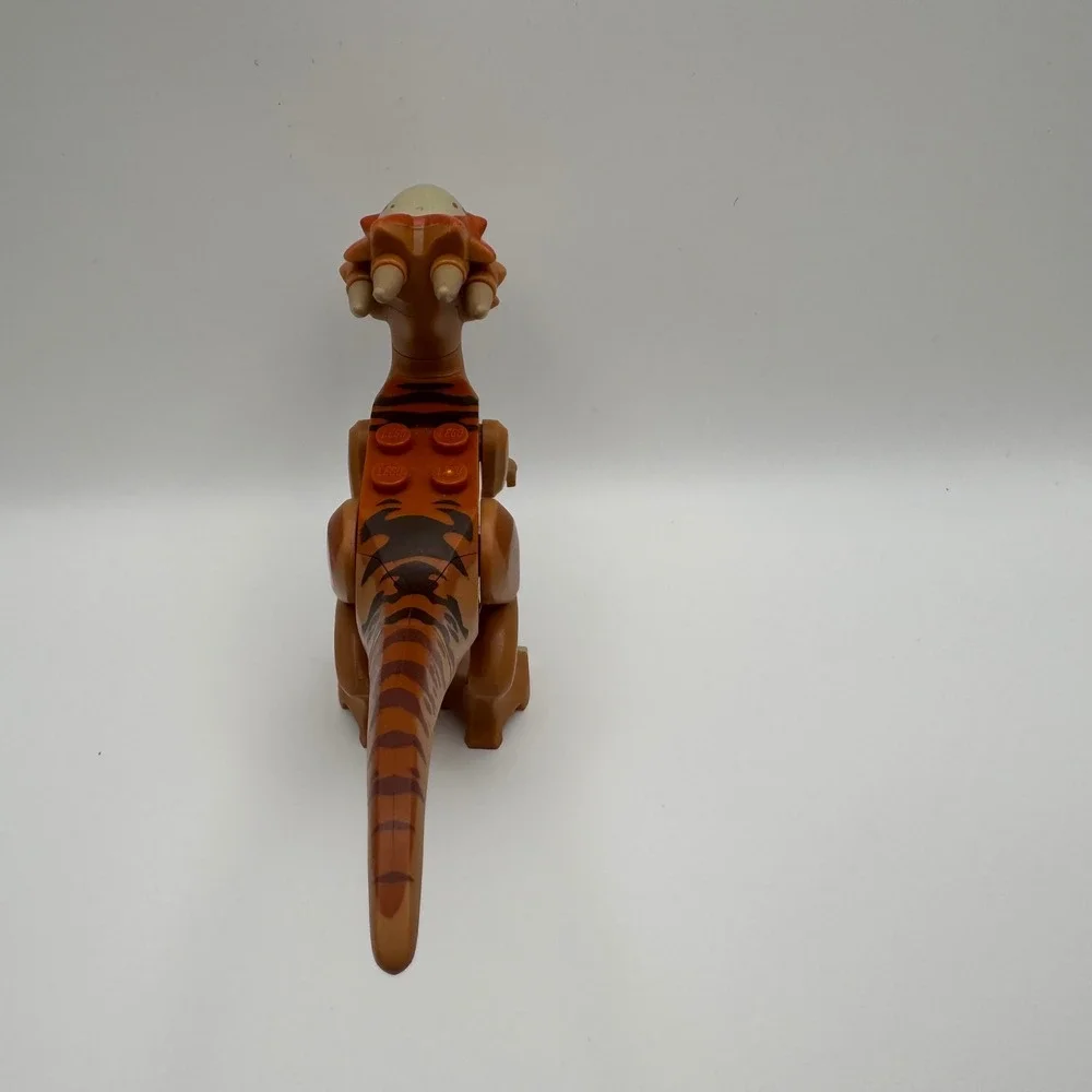 LEGO Stygimoloch Dinosaur Figure Orange Brown Jurassic World 75927